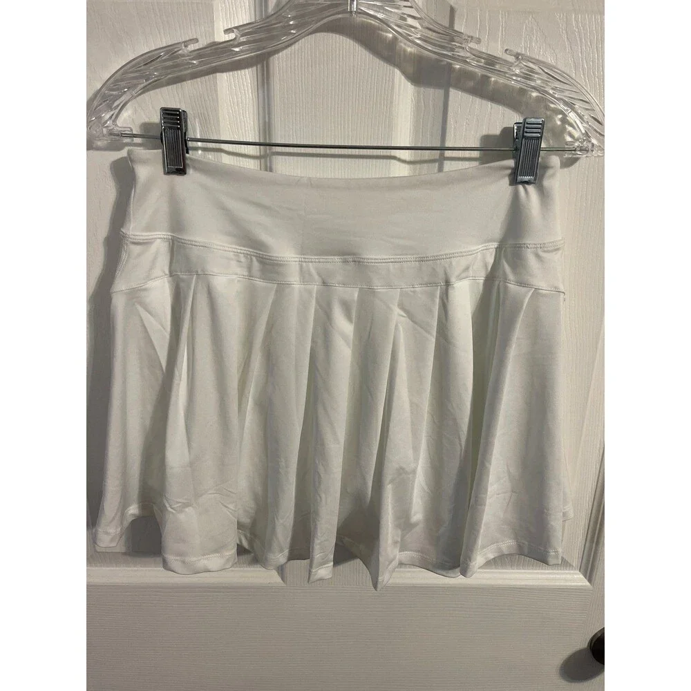 Love Fang Tennis Skort With Pockets White Size M New With Tag